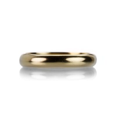 Rings Diana Mitchell  | 4Mm Easy Gold Band