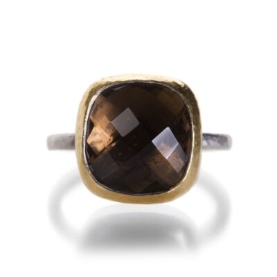 Rings Gurhan  | Rose Cut Smoky Quartz Ring