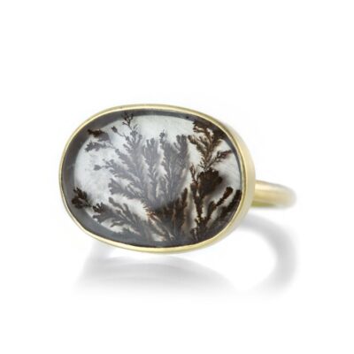 Rings Gabriella Kiss  | Oval Dendritic Quartz Ring