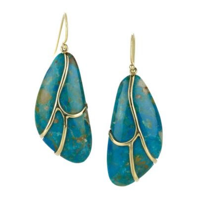 Earrings Rachel Atherley  | Peruvian Opal Butterfly Earrings