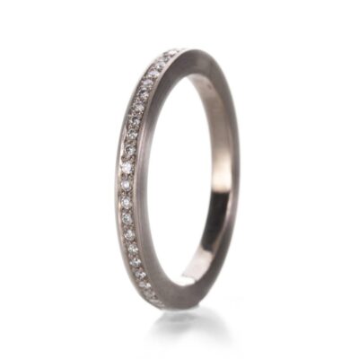 Rings Edward Burrowes  | Palladium Diamond Band