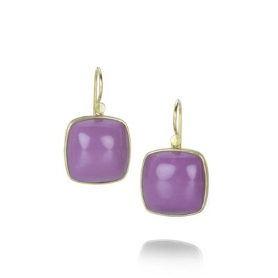 Earrings Lola Brooks  | Cushion Cut Phosphosiderite Drop Earrings