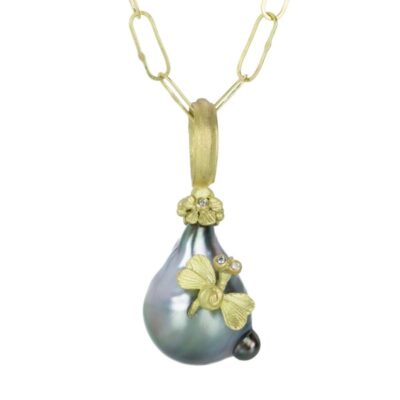 Necklaces Lene Vibe  | Whimsical Tahitian Pearl Pendant (Pendant Only)