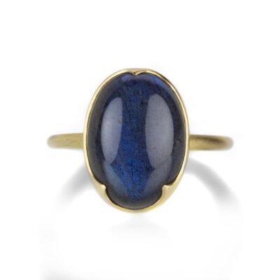 Rings Gabriella Kiss  | Oval Labradorite Ring