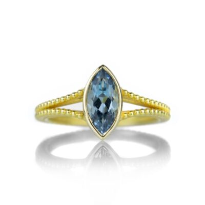 Rings Barbara Heinrich  | Marquise Aquamarine Ring