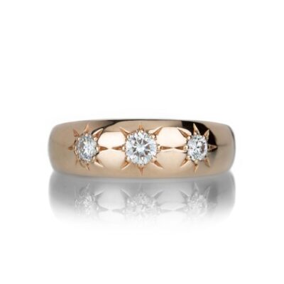 Rings Alexis Kletjian  | Rose Gold Lucky Star Diamond Ring