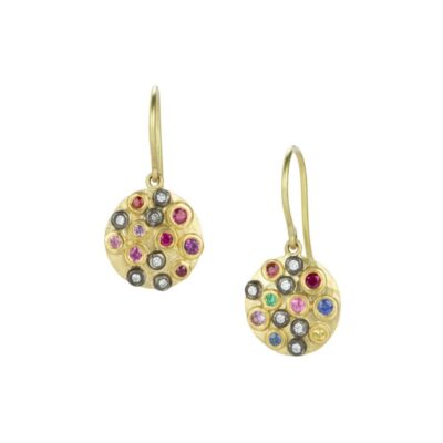 Earrings Annie Fensterstock  | 18K Cornucopia Earrings