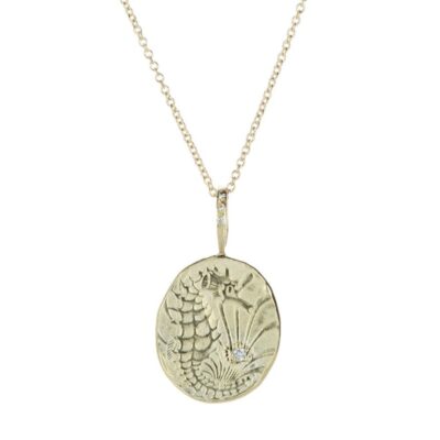 Necklaces Robin Haley  | Seahorse Artifact Pendant Necklace