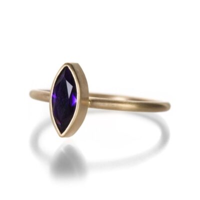 Rings Gabriella Kiss  | Marquise Amethyst Ring