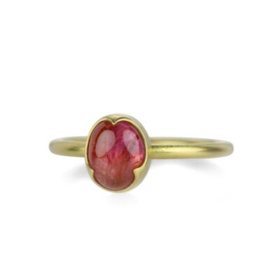 Rings Gabriella Kiss  | Natural Peach Sapphire Ring