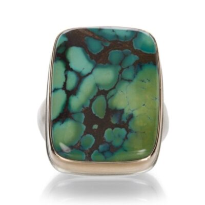 Rings Jamie Joseph  | Rectangular Hubei Turquoise Ring