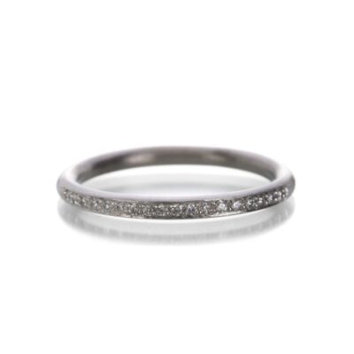 Rings Edward Burrowes  | Half Pave Diamond Band