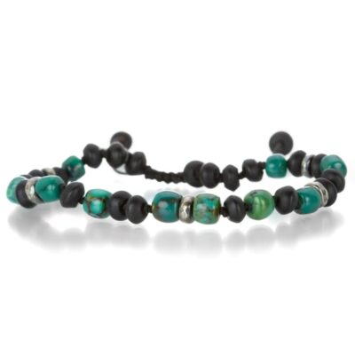 Bracelets Joseph Brooks  | Arizona Turquiose & Black Onyx Bracelet