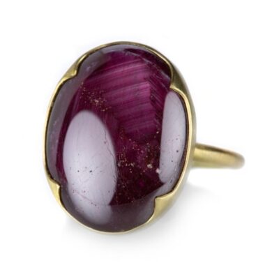 Rings Gabriella Kiss  | Large Star Ruby Ring