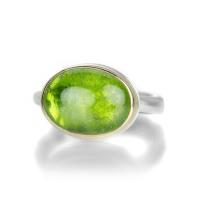 Rings Jamie Joseph  | Small Oval Peridot Ring