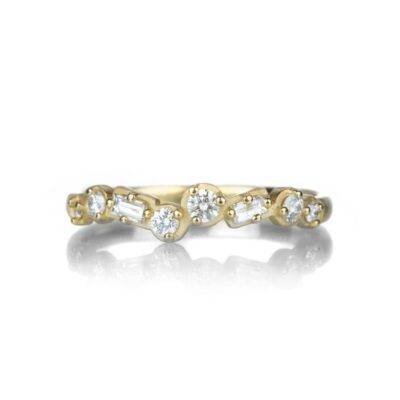 Rings Anne Sportun  | Festival Gold Cascade Diamond Band