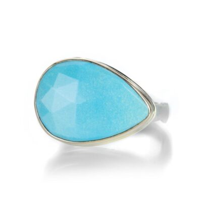 Rings Jamie Joseph  | Teardrop Sleeping Beauty Turquoise Ring