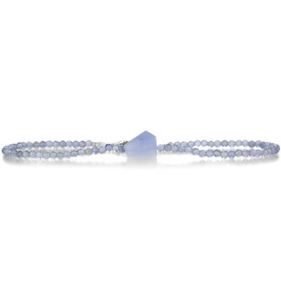 Bracelets Margaret Solow  | Iolite And Chalcedony Bracelet