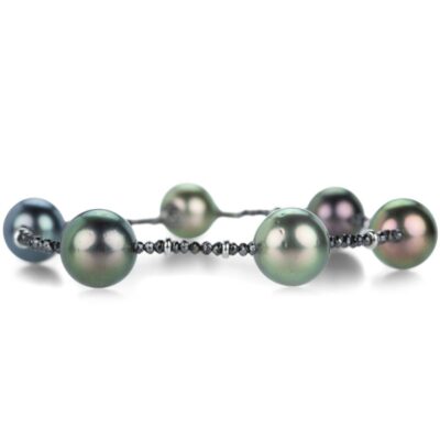 Bracelets Gellner  | Black Diamond And Marutea Pearl Bracelet