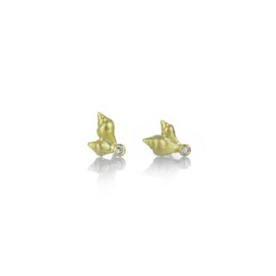 Earrings Lene Vibe  | Tiny Shell Studs