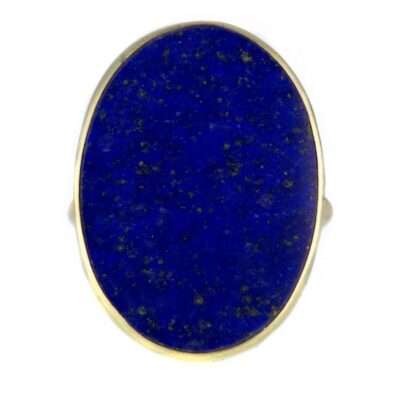 Rings Gabriella Kiss  | Large Oval Lapis Slab Ring