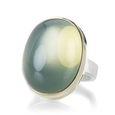 Rings Jamie Joseph  | Oval Green Moonstone Ring