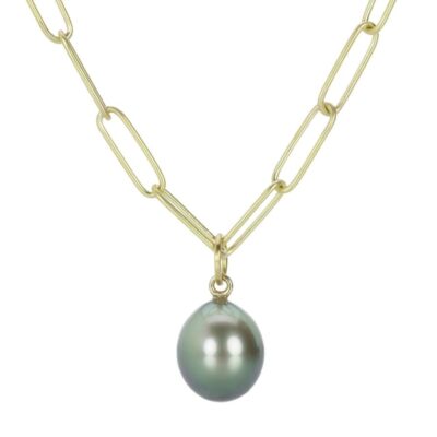 Necklaces Maria Beaulieu  | Ombre Tahitian Pearl Pendant (Pendant Only)