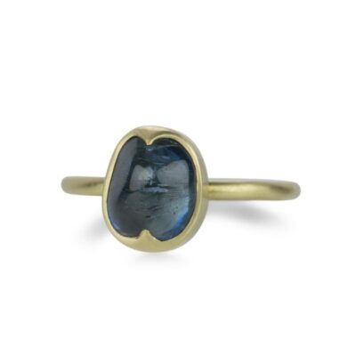 Rings Gabriella Kiss  | Natural Tumbled Aquamarine Ring