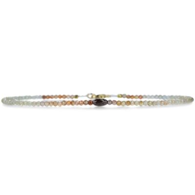 Bracelets Margaret Solow  | Multicolored Zircon And Brown Diamond Bracelet