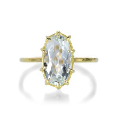 Rings Rosanne Pugliese  | Oval Aquamarine Ring