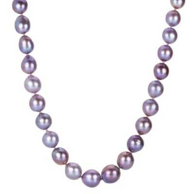 Necklaces Maria Beaulieu  | Purple Freshwater Pearl Necklace