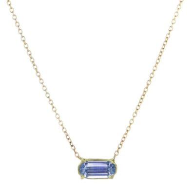 Necklaces Rosanne Pugliese  | Mini Tanzanite Pendant Necklace