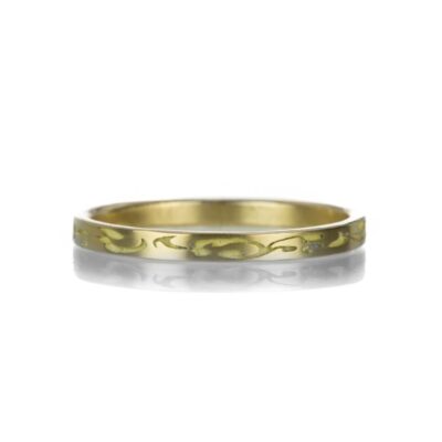 Rings Gabriella Kiss  | Engraved Pattern Band