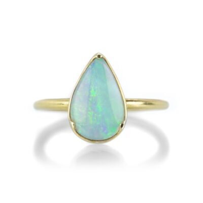 Rings Gabriella Kiss  | Pear Shaped Australian Opal Ring