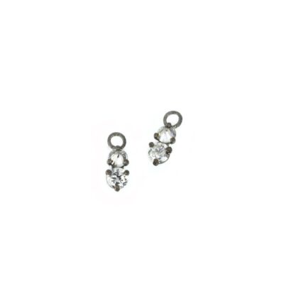 Earrings Todd Pownell  | Double Diamond Drops (Drops Only)