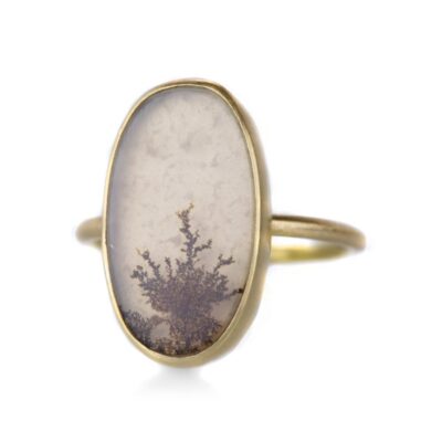 Rings Gabriella Kiss  | Small Oval Dendrite Ring