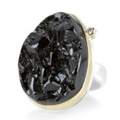 Rings Jamie Joseph  | Black Andradite And Diamond Ring