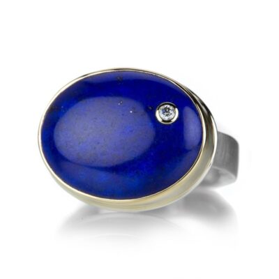 Rings Jamie Joseph  | Oval Smooth Lapis Ring