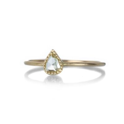 Rings Margaret Solow  | Teardrop Diamond Ring