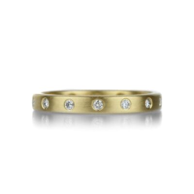 Rings Marian Maurer  | S Band With Diamonds