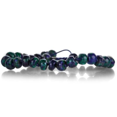 Bracelets Joseph Brooks  | Malachite And Azurite Beaded Bracelet