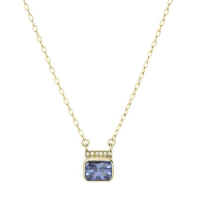 Necklaces Annette Ferdinandsen  | Sapphire Roxy Pendant Necklace