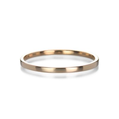 Rings Anne Sportun  | Rose Gold Flat Band