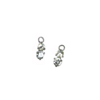 Earrings Todd Pownell  | Double Diamond Drop Charms (Drops Only)