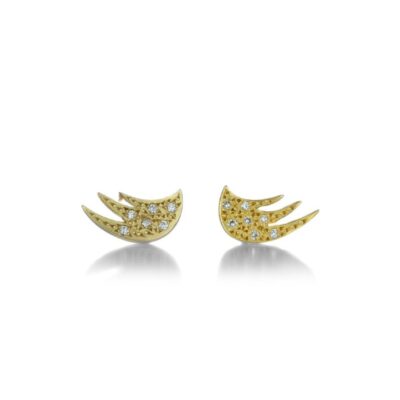 Earrings Annie Fensterstock  | Mini Feather Studs