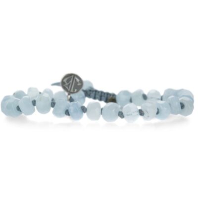 Bracelets Joseph Brooks  | 8Mm Rough Cut Aquamarine Bracelet