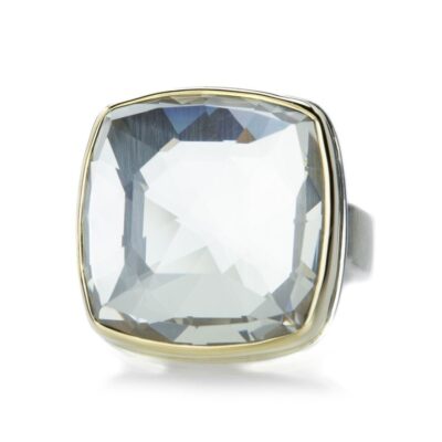 Rings Jamie Joseph  | Square Rock Crystal Ring