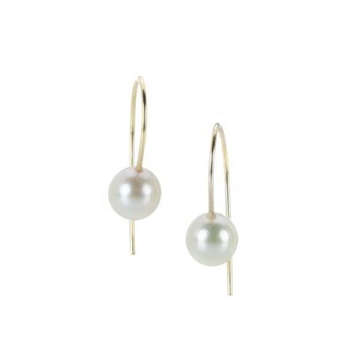 Earrings Rosanne Pugliese  | Akoya Cream Pearl Earrings