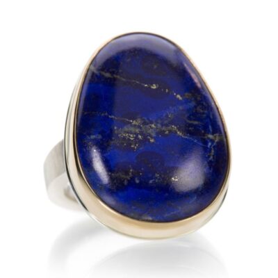 Rings Jamie Joseph  | Vertical Pear Lapis Ring