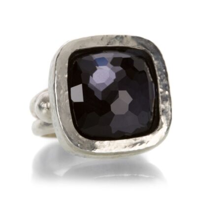 Rings Gurhan  | Hematite And Amethyst Ring